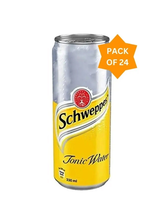 شويبس مياه شبايبس تونك 300 مل – عبوة من 24 | مشروب فوار فاخر - Image 1